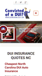 Mobile Screenshot of duiinsuranceguy.com